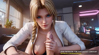 Кристи из DOA в 3D яростно ебётся сверху на хуе — дико и без цензуры
